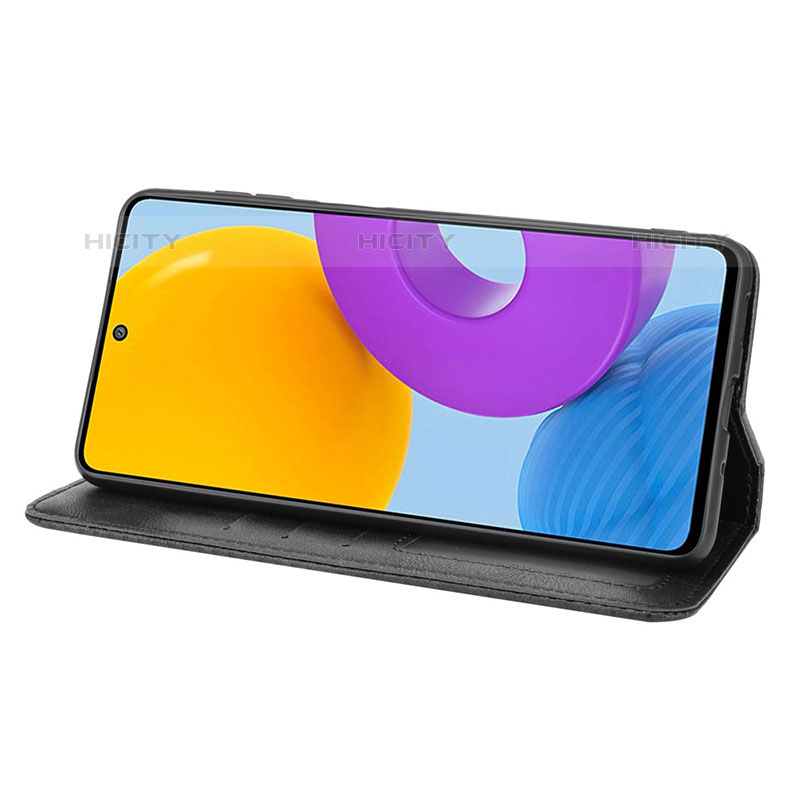 Handytasche Stand Schutzhülle Flip Leder Hülle BY4 für Samsung Galaxy M52 5G