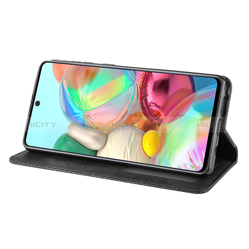 Handytasche Stand Schutzhülle Flip Leder Hülle BY4 für Samsung Galaxy M60s