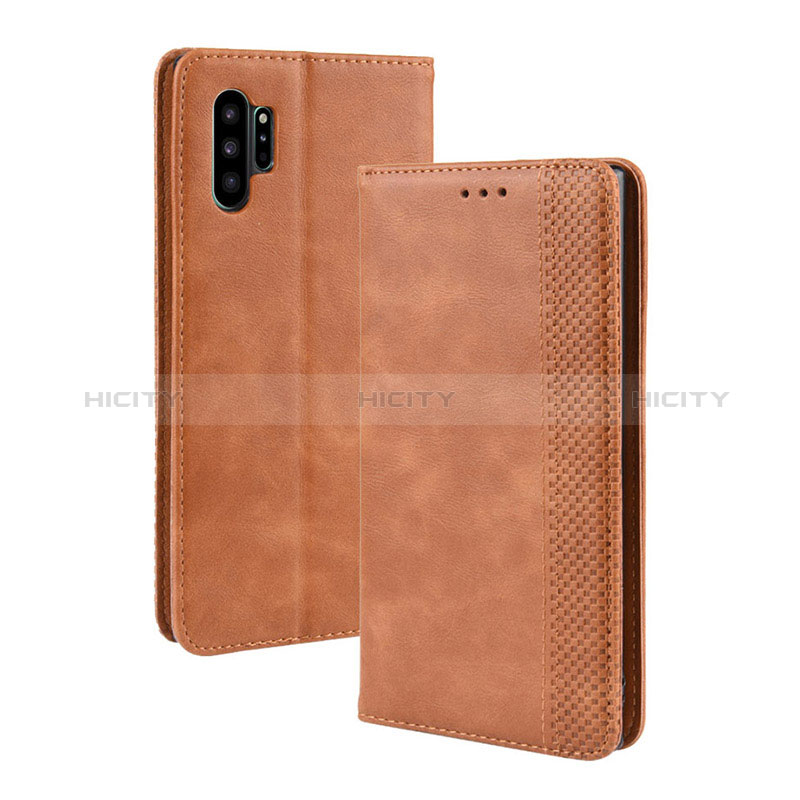 Handytasche Stand Schutzhülle Flip Leder Hülle BY4 für Samsung Galaxy Note 10 Plus 5G