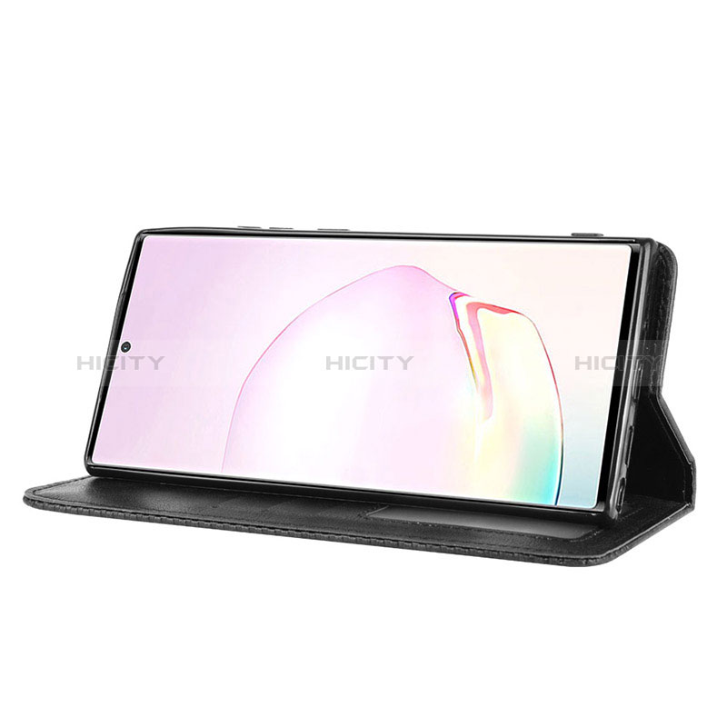 Handytasche Stand Schutzhülle Flip Leder Hülle BY4 für Samsung Galaxy Note 20 Ultra 5G groß