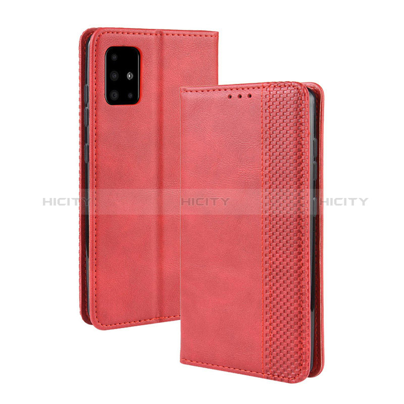 Handytasche Stand Schutzhülle Flip Leder Hülle BY4 für Samsung Galaxy S20 5G Rot