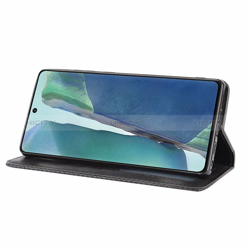 Handytasche Stand Schutzhülle Flip Leder Hülle BY4 für Samsung Galaxy S20 FE (2022) 5G groß