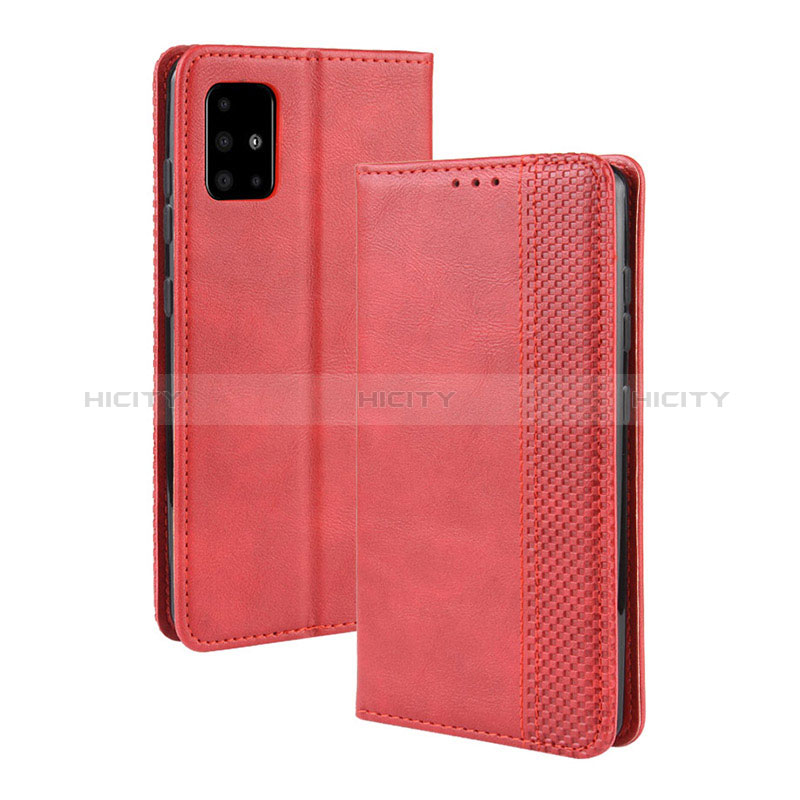 Handytasche Stand Schutzhülle Flip Leder Hülle BY4 für Samsung Galaxy S20 Plus Rot