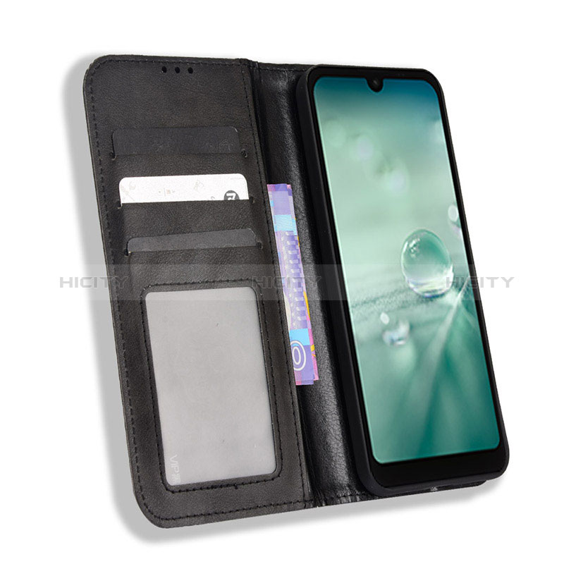 Handytasche Stand Schutzhülle Flip Leder Hülle BY4 für Sharp Aquos wish2