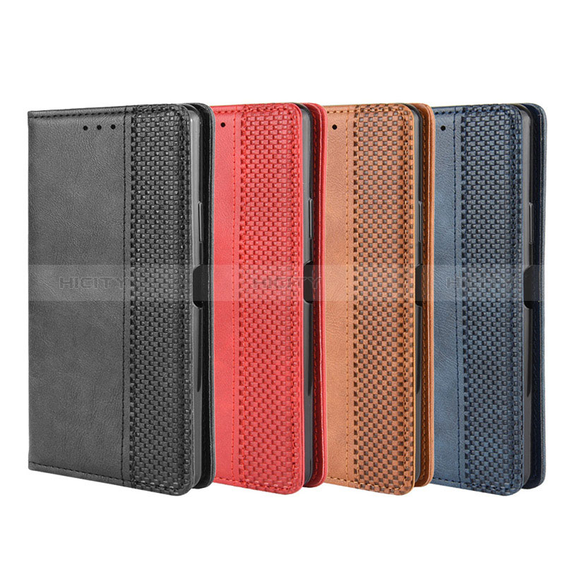 Handytasche Stand Schutzhülle Flip Leder Hülle BY4 für Sony Xperia 10 II groß