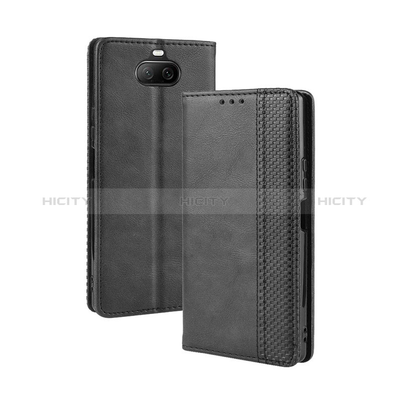 Handytasche Stand Schutzhülle Flip Leder Hülle BY4 für Sony Xperia 8