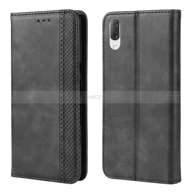 Handytasche Stand Schutzhülle Flip Leder Hülle BY4 für Sony Xperia L3 groß