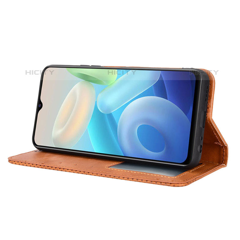 Handytasche Stand Schutzhülle Flip Leder Hülle BY4 für Vivo iQOO Z6 5G