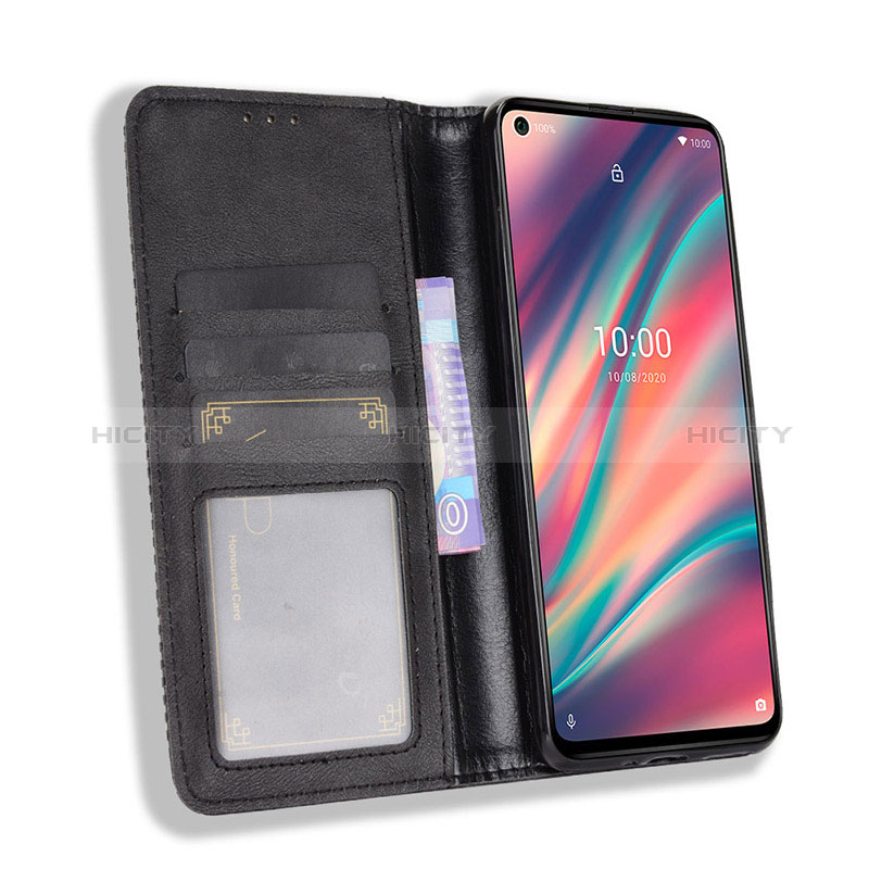 Handytasche Stand Schutzhülle Flip Leder Hülle BY4 für Wiko View5