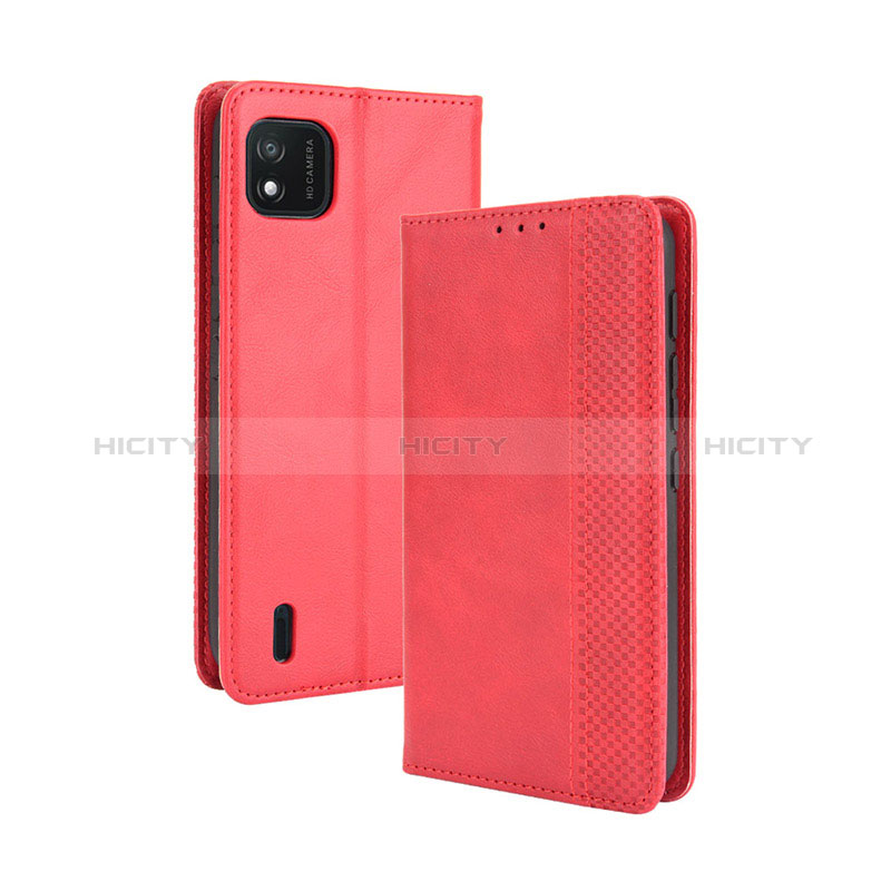 Handytasche Stand Schutzhülle Flip Leder Hülle BY4 für Wiko Y62 Rot