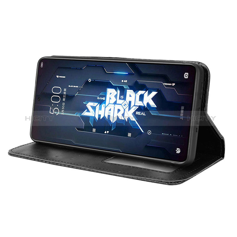 Handytasche Stand Schutzhülle Flip Leder Hülle BY4 für Xiaomi Black Shark 4S 5G groß