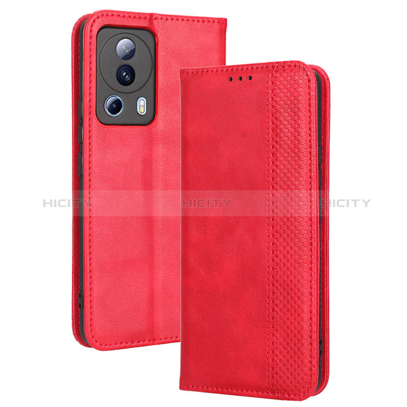 Handytasche Stand Schutzhülle Flip Leder Hülle BY4 für Xiaomi Civi 2 5G Rot