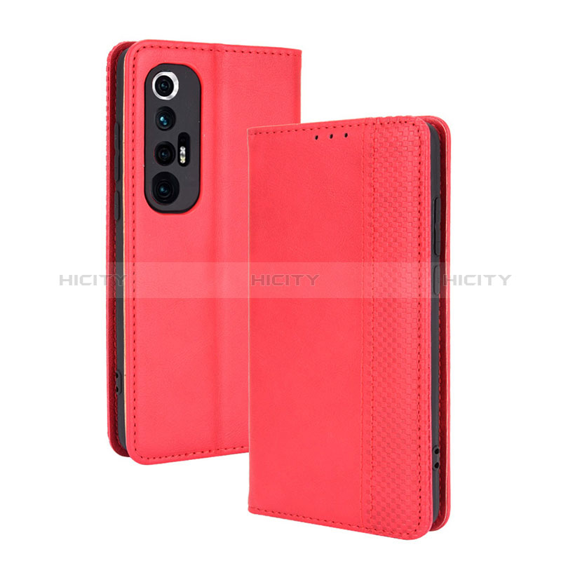 Handytasche Stand Schutzhülle Flip Leder Hülle BY4 für Xiaomi Mi 10S 5G Rot