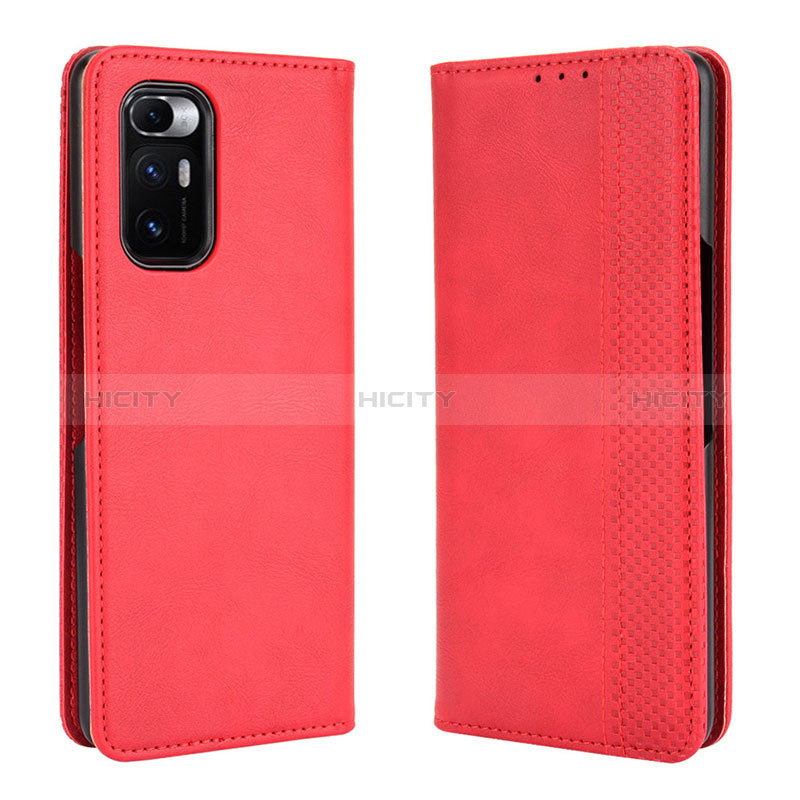 Handytasche Stand Schutzhülle Flip Leder Hülle BY4 für Xiaomi Mix Fold 5G Rot Plus