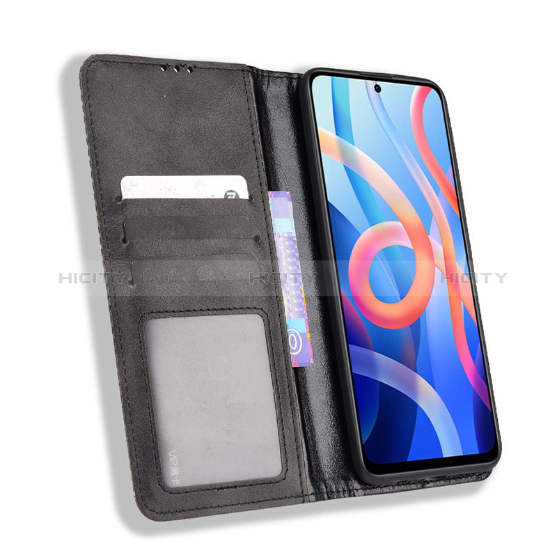 Handytasche Stand Schutzhülle Flip Leder Hülle BY4 für Xiaomi Poco M4 Pro 5G