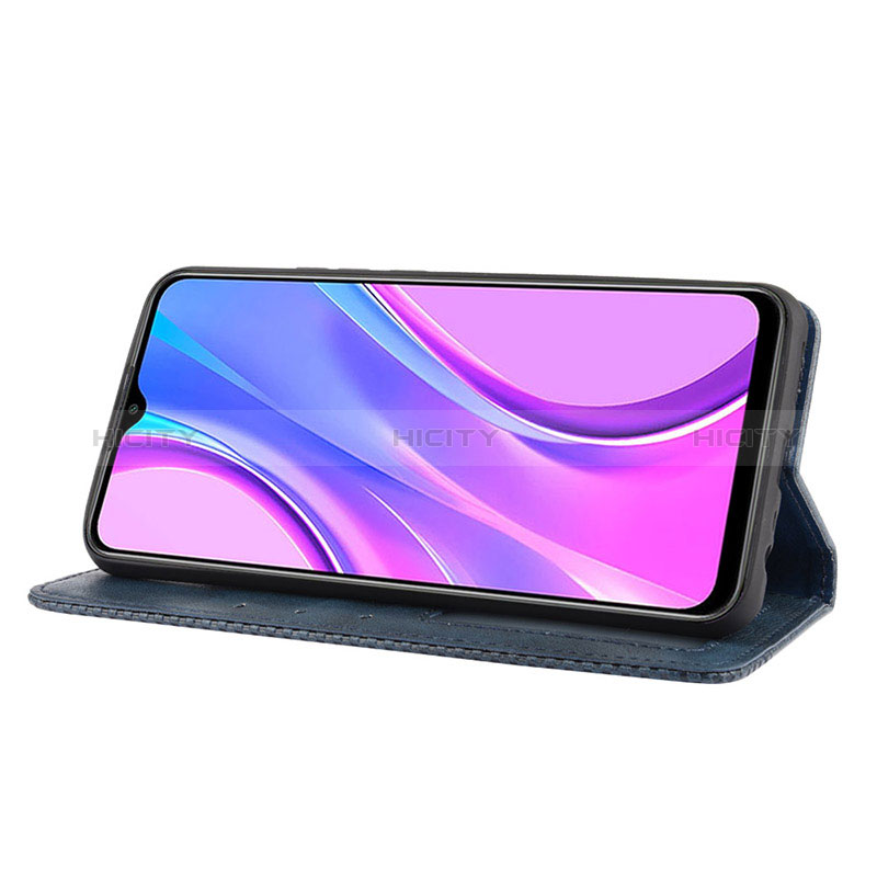 Handytasche Stand Schutzhülle Flip Leder Hülle BY4 für Xiaomi Redmi 9 groß