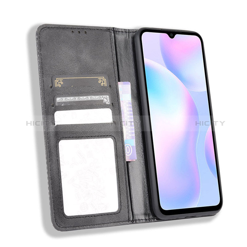 Handytasche Stand Schutzhülle Flip Leder Hülle BY4 für Xiaomi Redmi 9i groß