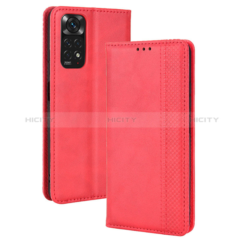 Handytasche Stand Schutzhülle Flip Leder Hülle BY4 für Xiaomi Redmi Note 11 4G (2022)