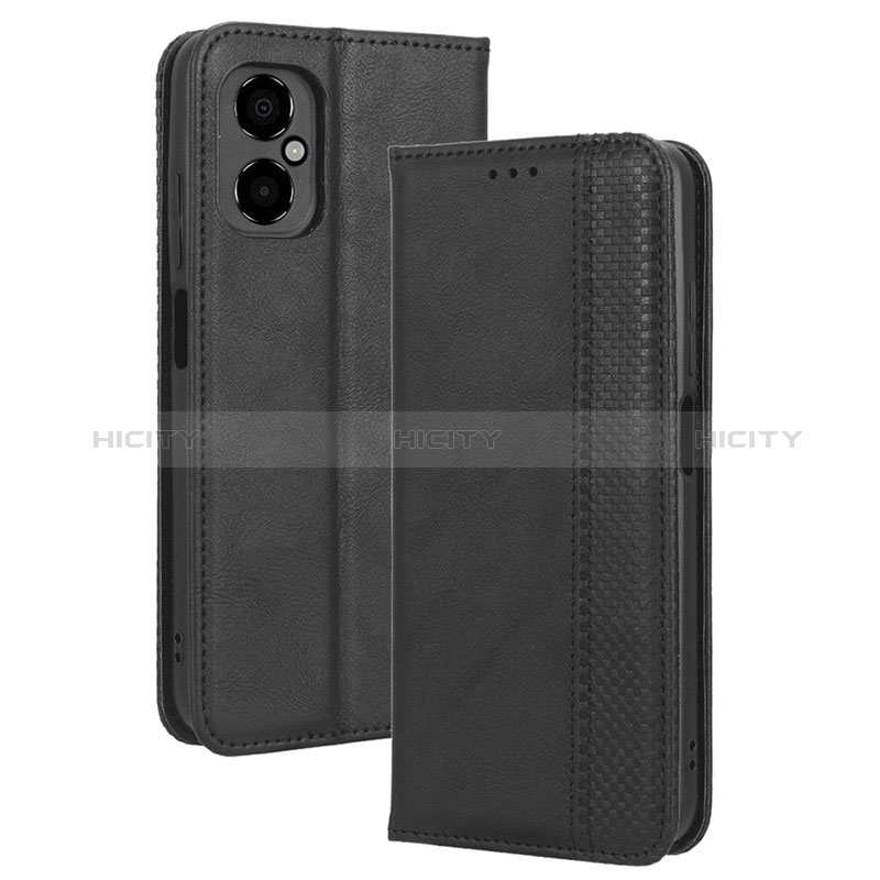 Handytasche Stand Schutzhülle Flip Leder Hülle BY4 für Xiaomi Redmi Note 11R 5G Schwarz Plus