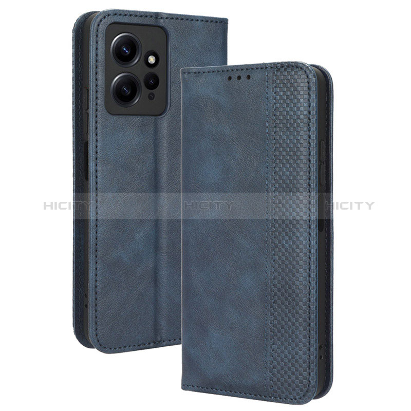 Handytasche Stand Schutzhülle Flip Leder Hülle BY4 für Xiaomi Redmi Note 12 4G Blau