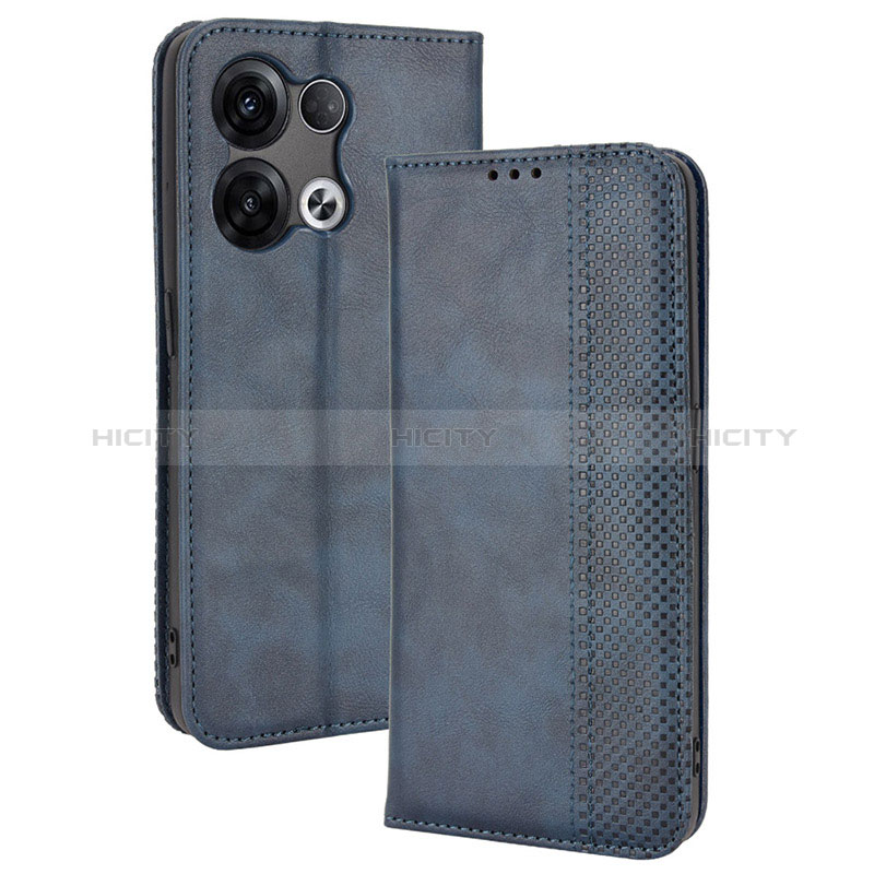 Handytasche Stand Schutzhülle Flip Leder Hülle BY4 für Xiaomi Redmi Note 13 5G Blau