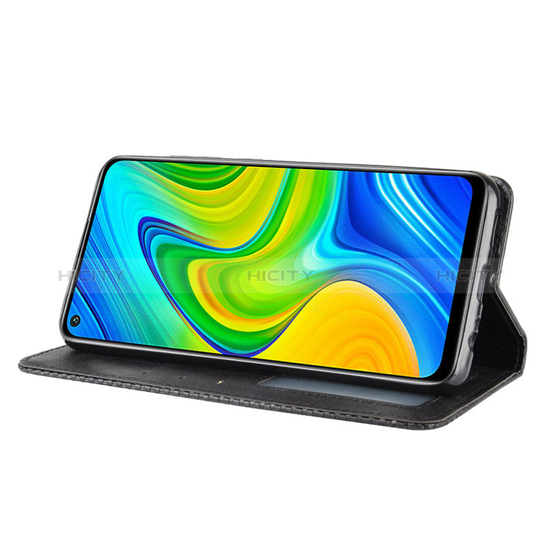 Handytasche Stand Schutzhülle Flip Leder Hülle BY4 für Xiaomi Redmi Note 9 groß