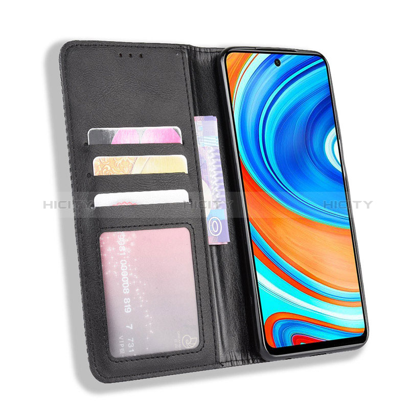 Handytasche Stand Schutzhülle Flip Leder Hülle BY4 für Xiaomi Redmi Note 9 Pro