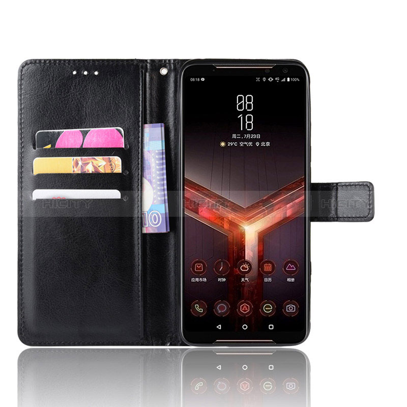 Handytasche Stand Schutzhülle Flip Leder Hülle BY5 für Asus ROG Phone II ZS660KL