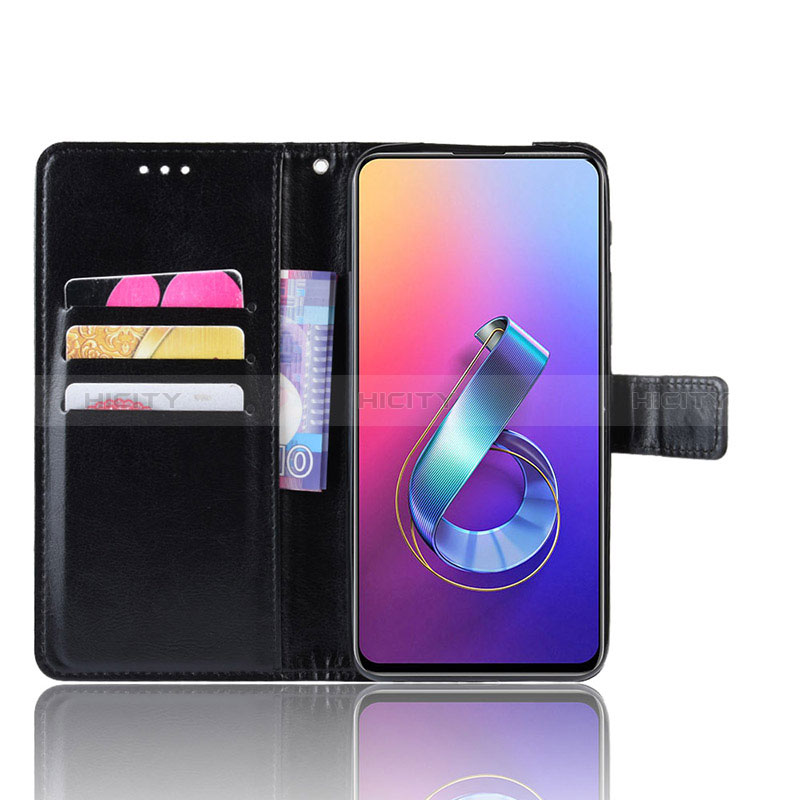 Handytasche Stand Schutzhülle Flip Leder Hülle BY5 für Asus Zenfone 6 ZS630KL