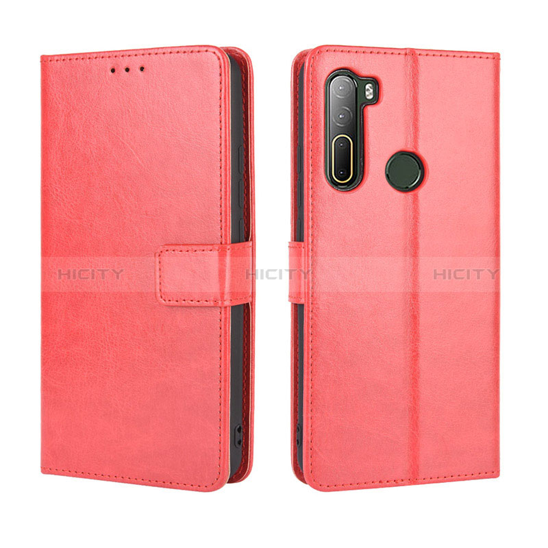 Handytasche Stand Schutzhülle Flip Leder Hülle BY5 für HTC U20 5G Rot Plus