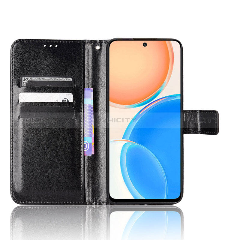 Handytasche Stand Schutzhülle Flip Leder Hülle BY5 für Huawei Honor X8 4G groß