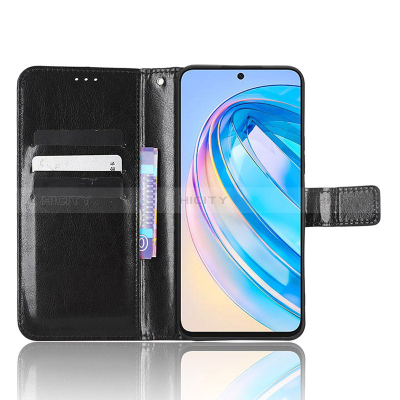 Handytasche Stand Schutzhülle Flip Leder Hülle BY5 für Huawei Honor X8a 4G