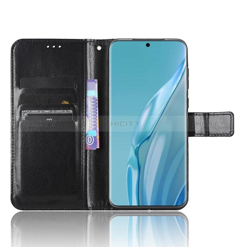 Handytasche Stand Schutzhülle Flip Leder Hülle BY5 für Huawei P60 Art