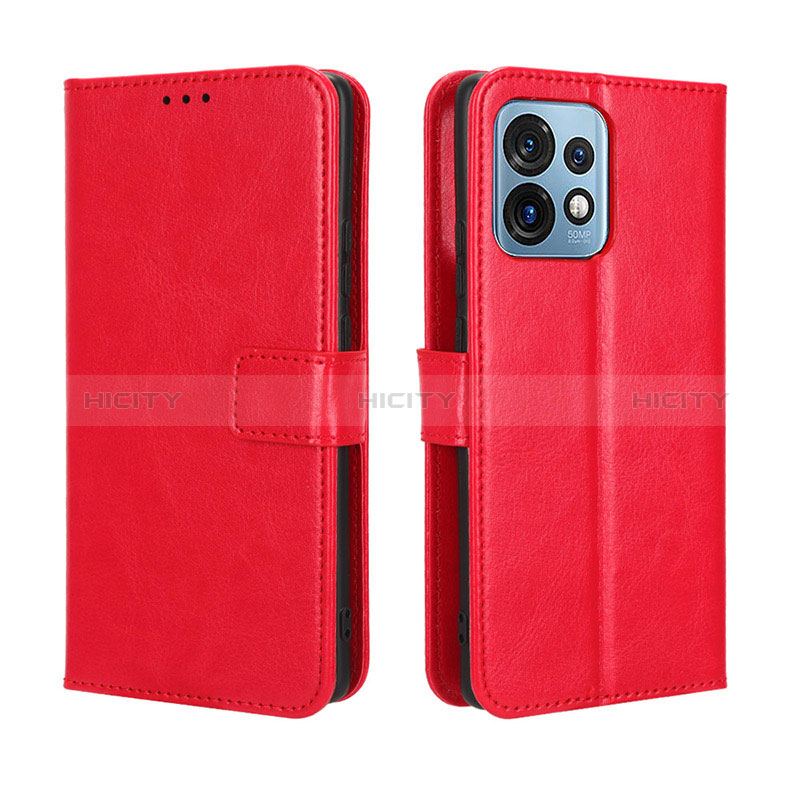 Handytasche Stand Schutzhülle Flip Leder Hülle BY5 für Motorola Moto Edge Plus (2023) 5G Rot