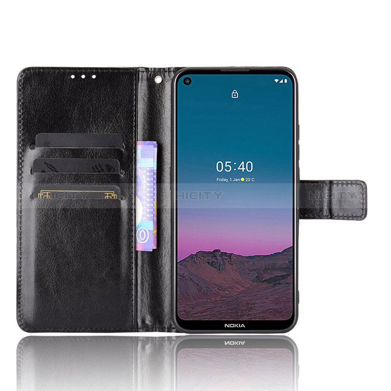 Handytasche Stand Schutzhülle Flip Leder Hülle BY5 für Nokia 5.4 groß