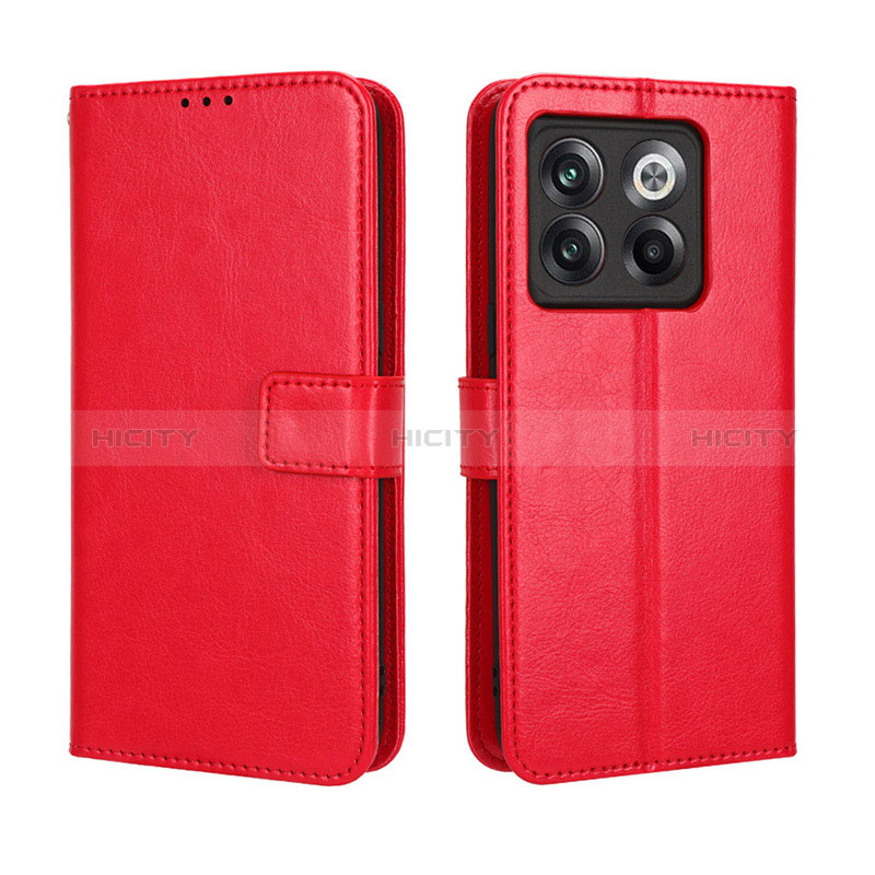 Handytasche Stand Schutzhülle Flip Leder Hülle BY5 für OnePlus 10T 5G Rot