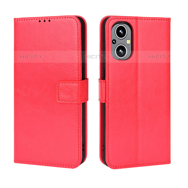 Handytasche Stand Schutzhülle Flip Leder Hülle BY5 für OnePlus Nord N20 5G Rot Plus