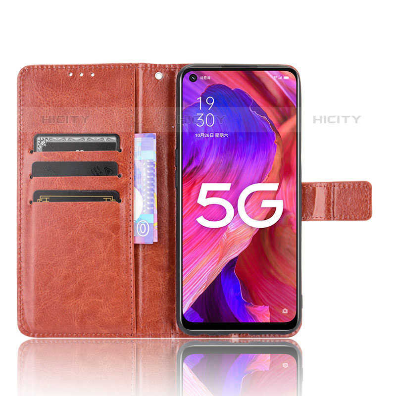 Handytasche Stand Schutzhülle Flip Leder Hülle BY5 für Oppo A93 5G