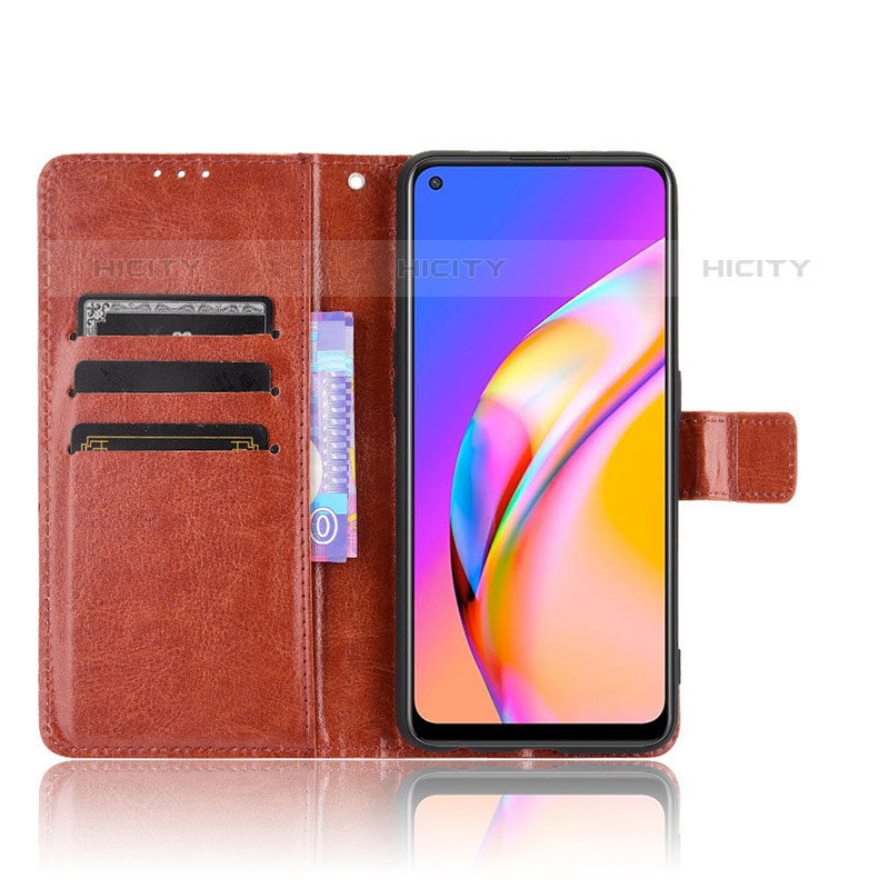 Handytasche Stand Schutzhülle Flip Leder Hülle BY5 für Oppo A94 5G groß