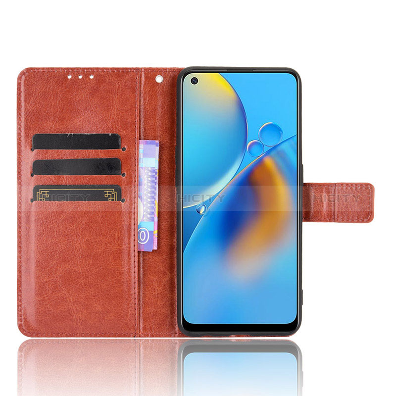 Handytasche Stand Schutzhülle Flip Leder Hülle BY5 für Oppo A95 4G groß