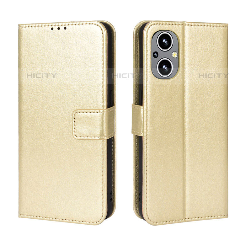 Handytasche Stand Schutzhülle Flip Leder Hülle BY5 für Oppo F21s Pro 5G Gold