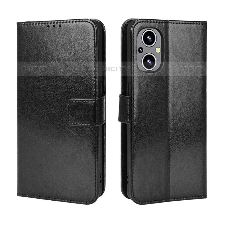 Handytasche Stand Schutzhülle Flip Leder Hülle BY5 für Oppo F21s Pro 5G Schwarz