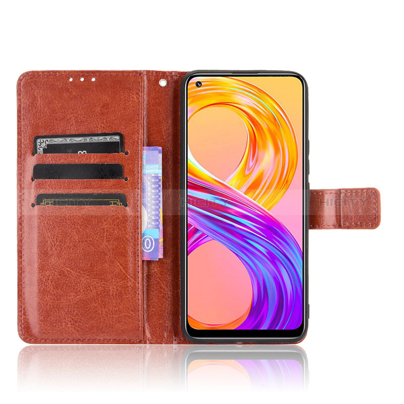 Handytasche Stand Schutzhülle Flip Leder Hülle BY5 für Realme 8 4G