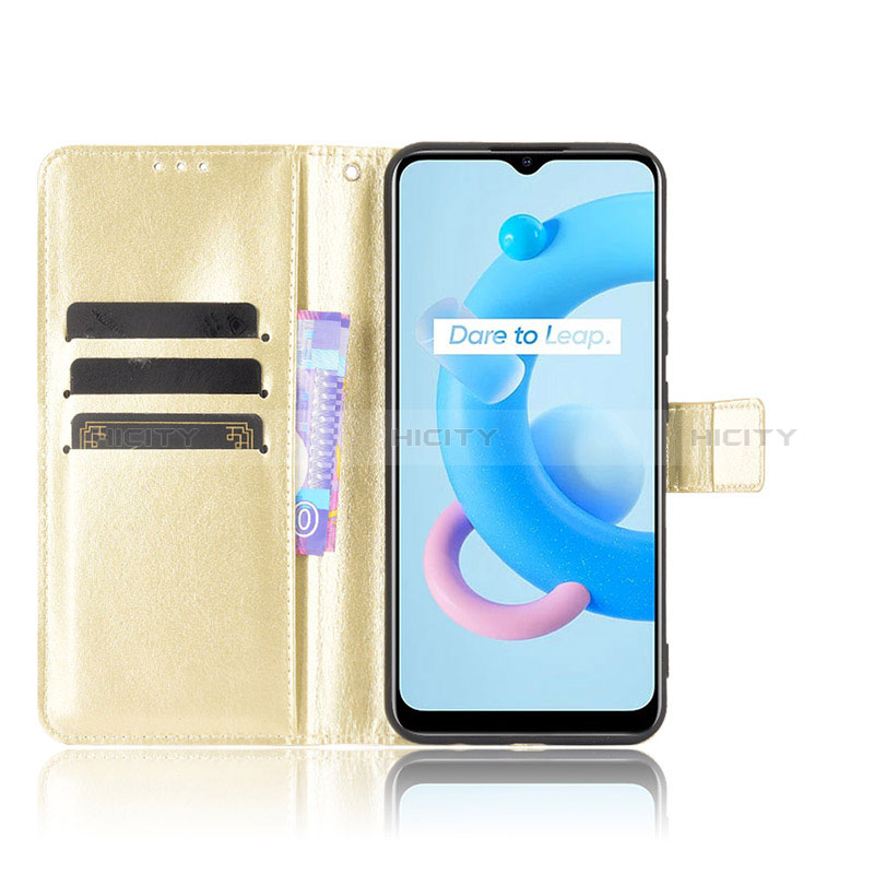 Handytasche Stand Schutzhülle Flip Leder Hülle BY5 für Realme C11 (2021)