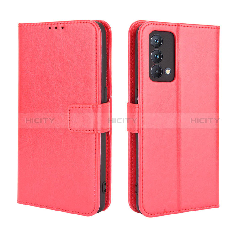 Handytasche Stand Schutzhülle Flip Leder Hülle BY5 für Realme GT Master 5G Rot Plus