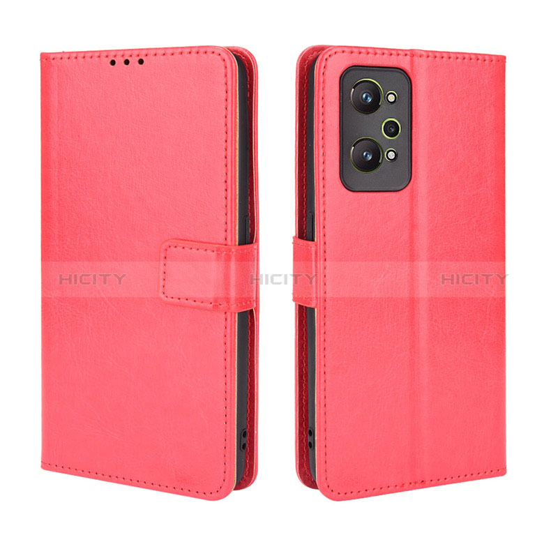 Handytasche Stand Schutzhülle Flip Leder Hülle BY5 für Realme GT Neo 3T 5G Rot