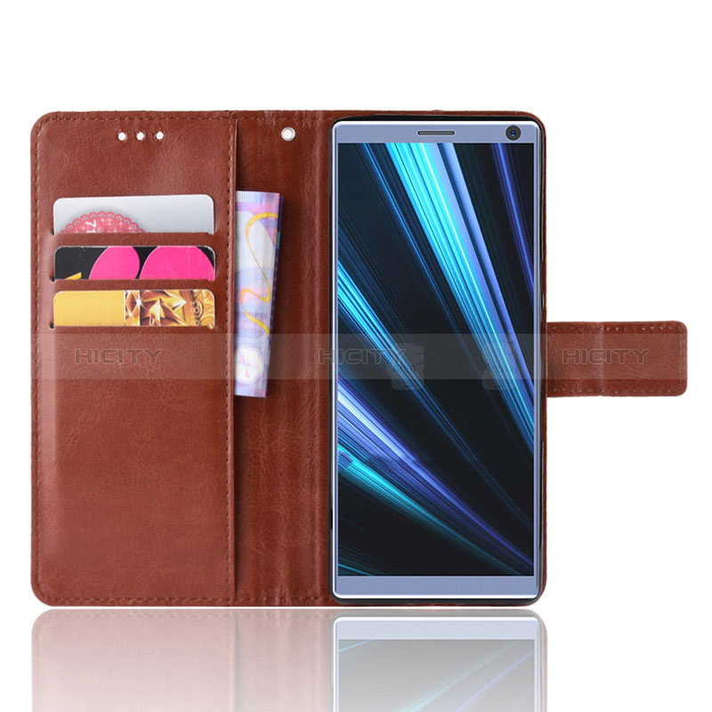 Handytasche Stand Schutzhülle Flip Leder Hülle BY5 für Sony Xperia 10