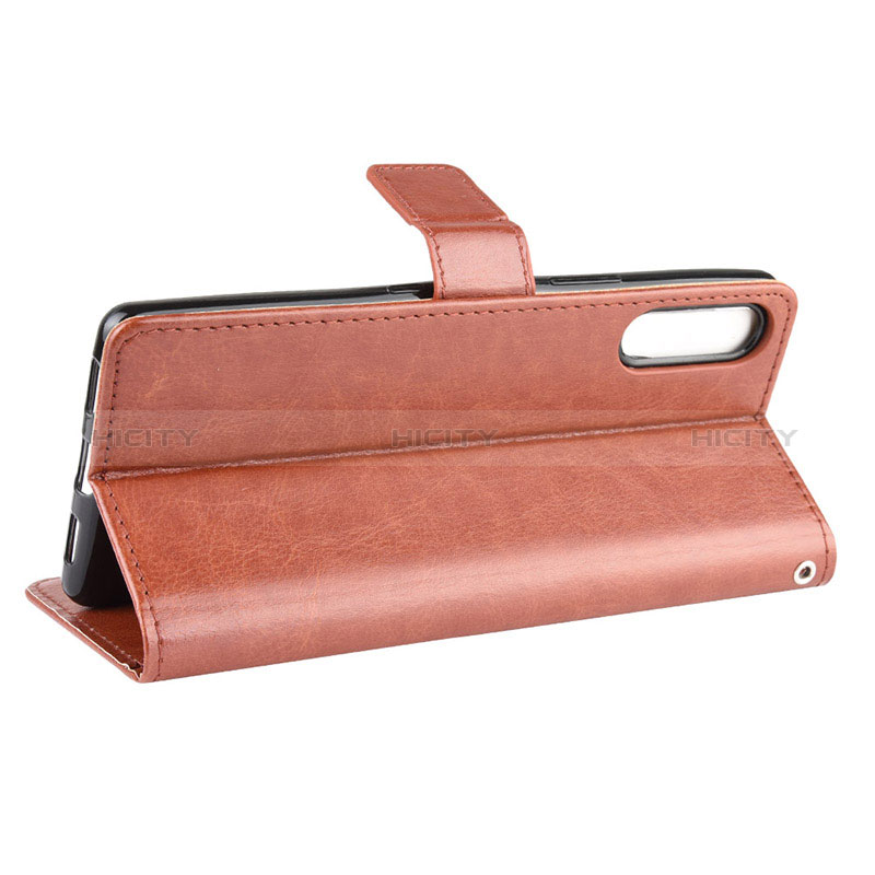 Handytasche Stand Schutzhülle Flip Leder Hülle BY5 für Sony Xperia L4