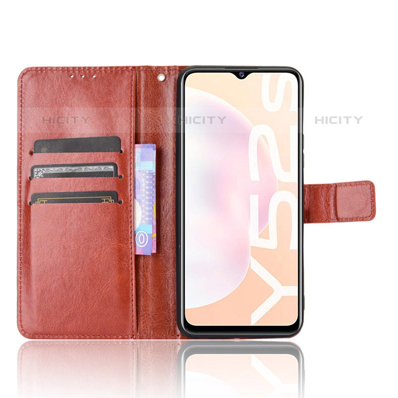 Handytasche Stand Schutzhülle Flip Leder Hülle BY5 für Vivo iQOO U3x 5G