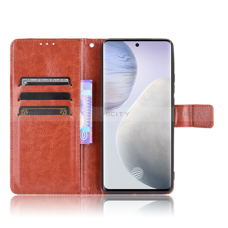 Handytasche Stand Schutzhülle Flip Leder Hülle BY5 für Vivo X60 Pro+ Plus 5G